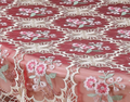 Nappe en dentelle avec doublure